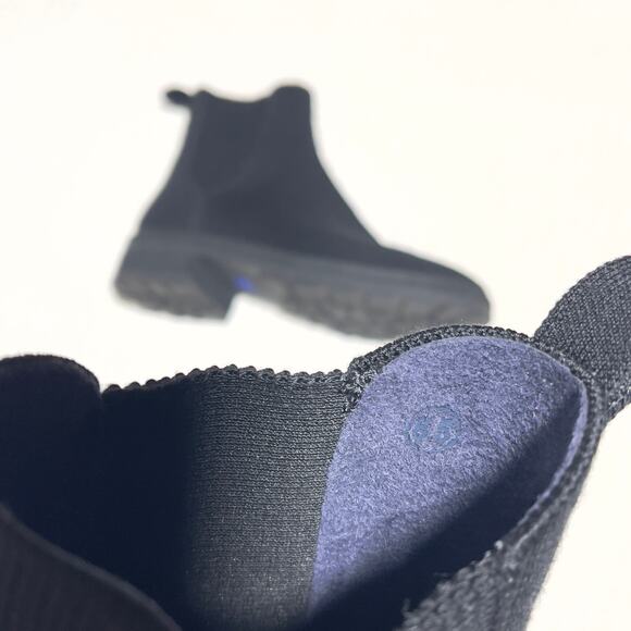 Rothy’s The Lug Boot Black Booties SZ 6.5 - Picture 6 of 6